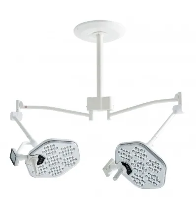 Lampa zabiegowo-operacyjna dwuczaszowa bezcieniowa S300DC sufitowa