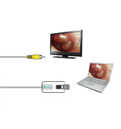 Videotoskop MD SCOPE  z 4 sondami