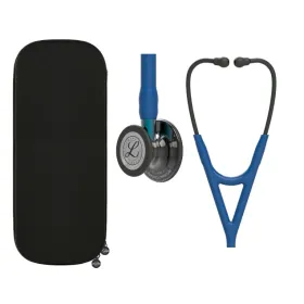 Stetoskop Littmann Cardiology IV SMOKE FINISH High POLISH GRANATOWY(niebieski STEM) z dedykowanym etui