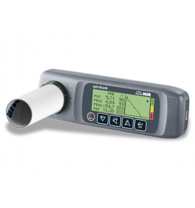 Spirometr Spirobank USB z turbiną wielorazowego użytku