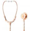 Stetoskop Internistyczny SPIRIT CK-S601PF Rose Gold Satin Golden Marble Majestic Series Adult Dual Head