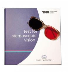 Test TNO z okularami Lameris