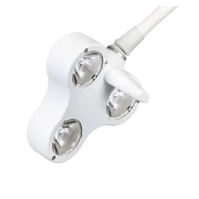 Lampa bezcieniowa LED FLH3  Badawczo-Zabiegowa ze statywem na pięciu kółkach, z gęsią szyją