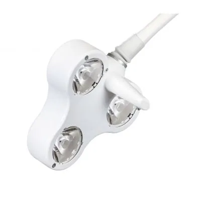 Lampa bezcieniowa LED FLH3  Badawczo-Zabiegowa ze statywem na pięciu kółkach, z gęsią szyją