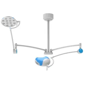 Lampa LED 200.000 LUX zabiegowo-operacyjna dwuczaszowa IGLUX IG-100DC sufitowa