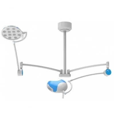 Lampa LED 200.000 LUX zabiegowo-operacyjna dwuczaszowa IGLUX IG-100DC sufitowa