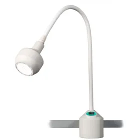 Lampa Badawczo-Zabiegowa FLH-2 LED, z mocowaniem na szynie (z gęsią szyją, bezcieniowa)
