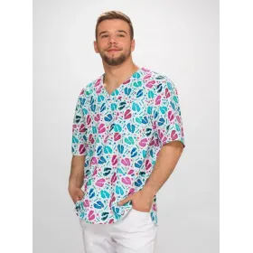 Bluza medyczna Krzysztof krótki rękaw