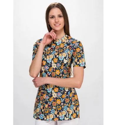 Bluza medyczna Paula krótki rękaw