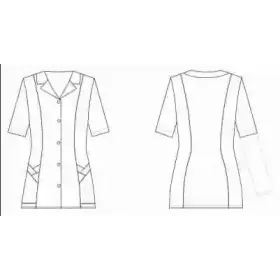 Bluza medyczna Nicol krótki rękaw
