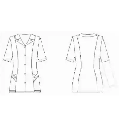 Bluza medyczna Nicol krótki rękaw
