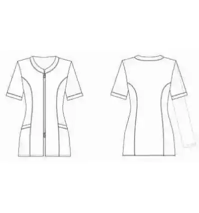 Bluza medyczna Ewa krótki rękaw