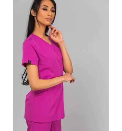 Bluza medyczna MIA krótki rękaw
