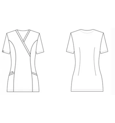 Bluza medyczna MIA krótki rękaw