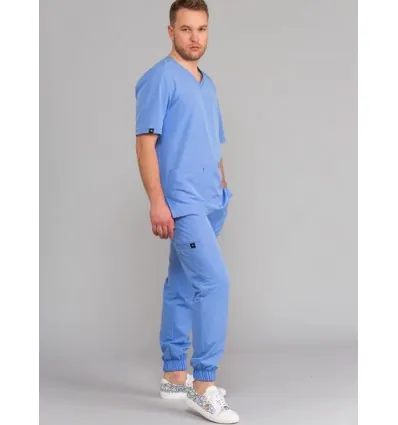 Bluza medyczna LEO krótki rękaw