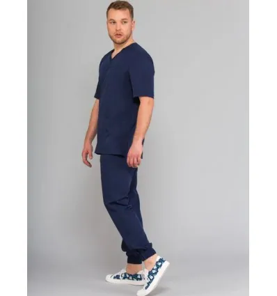 Bluza medyczna LEO krótki rękaw