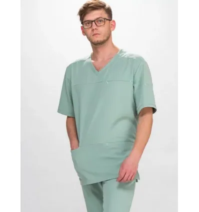 Bluza medyczna LEO krótki rękaw