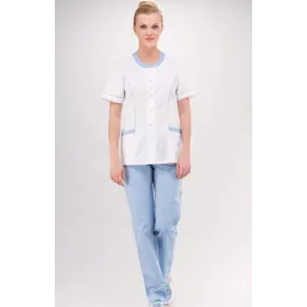 Bluza medyczna LAURA krótki rękaw