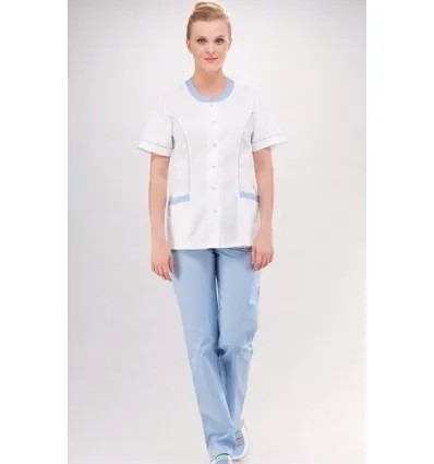 Bluza medyczna LAURA krótki rękaw
