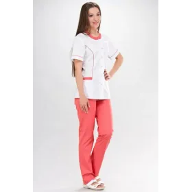 Bluza medyczna LAURA krótki rękaw