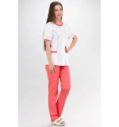 Bluza medyczna LAURA krótki rękaw
