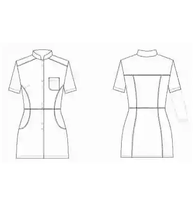 Bluza medyczna Lena długi rękaw