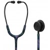 Stetoskop Internistyczny SPIRIT CK-S601PF Solid Black Finish Carbon Majestic Series Adult Dual Head