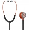 Stetoskop Internistyczno-Pediatryczny SPIRIT CK-S631FR Rose Gold Shining Black Advanced Rapid Conversion Dual Head