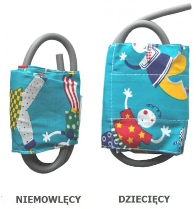 Zestaw mankietów pediatrycznych do ciśnieniomierza zegarowego