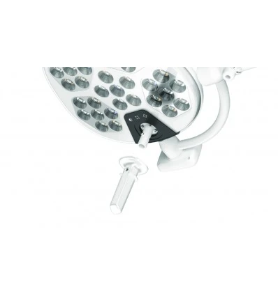 Lampa zabiegowo-operacyjna dwuczaszowa bezcieniowa S250W sufitowa