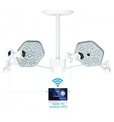 Lampa zabiegowo-operacyjna S300 sufitowa