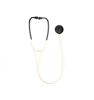 Stetoskop Littmann Cardiology IV BLACK EDITION z nowym satynowym drenem alabaster