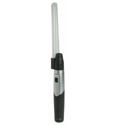 Latarka diagnostyczna Heine mini 3000 CombiLamp z trzymaczem szpatułek (latarka lekarska), rękojeść bateryjna