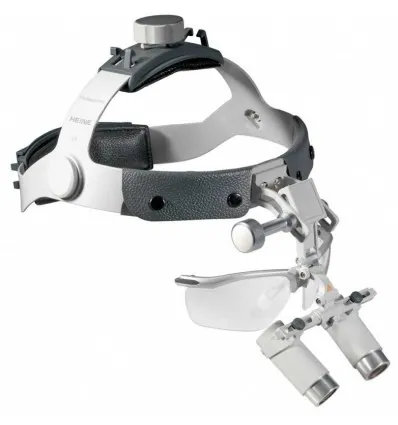 Zestaw B z lupami Heine HRP 4x z systemem i-View (lup, lupy, lupa)