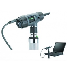Videootoskop Digital MacroView - rękojeść akumulatorowa litowo-jonowa + ładowarka
