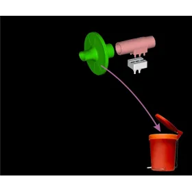 Ustnik do spirometru wielokrotnego użytku