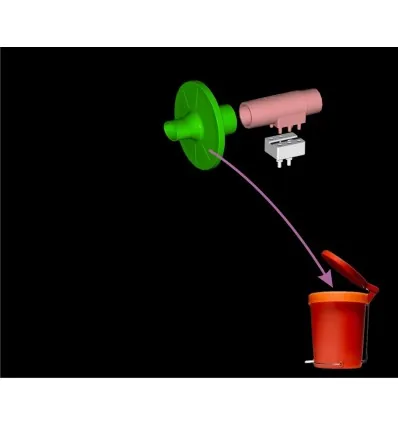 Ustnik do spirometru wielokrotnego użytku