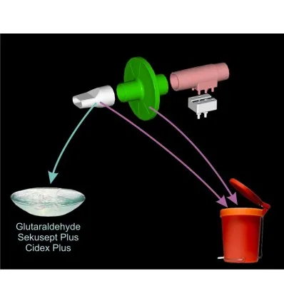 Ustnik do spirometru wielokrotnego użytku