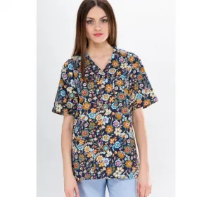 Bluza medyczna Ania krótki rękaw