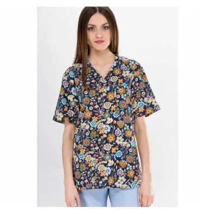 Bluza medyczna Ania krótki rękaw