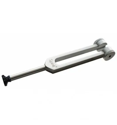 Stroik laryngologiczny SPIRIT CK-903 128 Hz aluminiowy, z podstawą