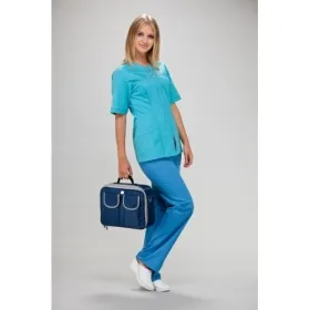 Bluza medyczna Ewa krótki rękaw