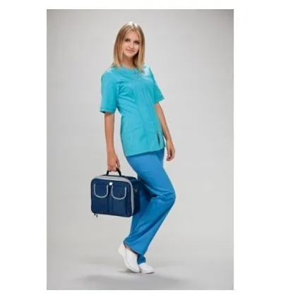 Bluza medyczna Ewa krótki rękaw