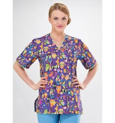Bluza medyczna Ania krótki rękaw