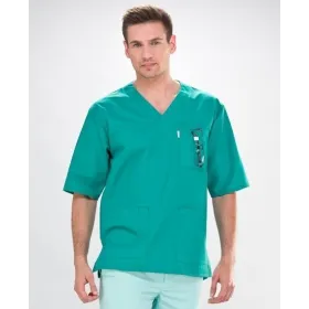 Bluza medyczna Krzysztof krótki rękaw