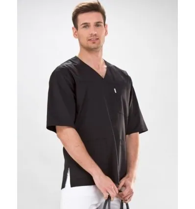 Bluza medyczna Krzysztof krótki rękaw