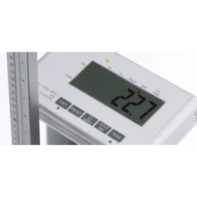 Elektroniczna waga medyczna Charder MS 4900 na kółkach + wzrostomierz teleskopowy (klasy III)