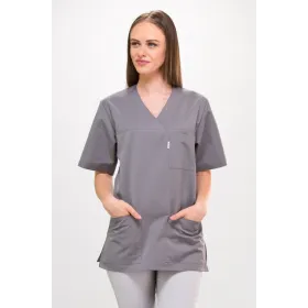 Bluza medyczna Ania krótki rękaw