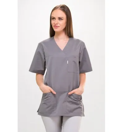 Bluza medyczna Ania krótki rękaw