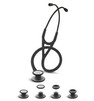 Stetoskop Kardiologiczno-Pediatryczny SPIRIT CK-SS757PF Black Edition z dwutonową membraną Deluxelite Series Cardiology